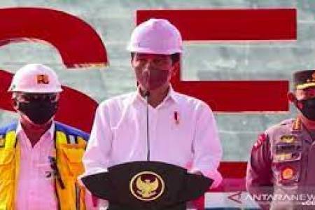 Jokowi Resmikan Bendungan Way Sekampung 