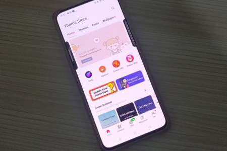 Cari Tema Gratis untuk Ponsel OPPO via Theme Store 