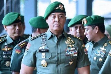 Inilah Deretan Brevet Militer Andika Perkasa 