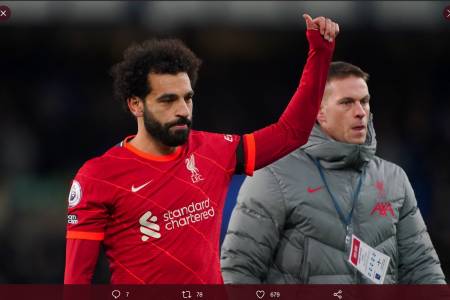 Komentar Mohamed Salah Usai Berada di Posisi 7 Ballon d'Or