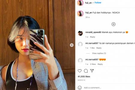 Punya 4,3 Juta Followers IG, Ini Alasan Fuji Tolak Tawaran Endorsement