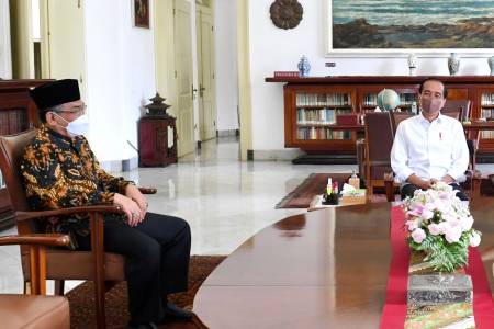 Gus Yahya Sampaikan Agenda NU ke Presiden Jokowi