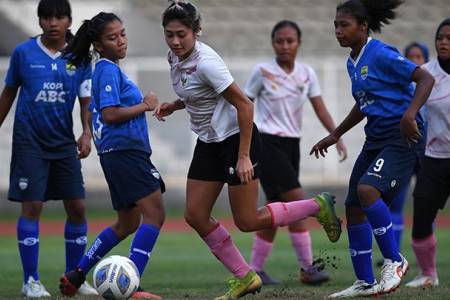 Persiapan Piala Asia Wanita 2022, Timnas Putri Indonesia Taklukkan Persib 