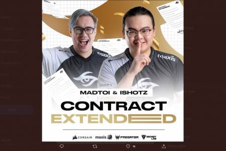 Team Secret Malaysia Resmi Perpanjang Kontrak MADTOI dan IShotz