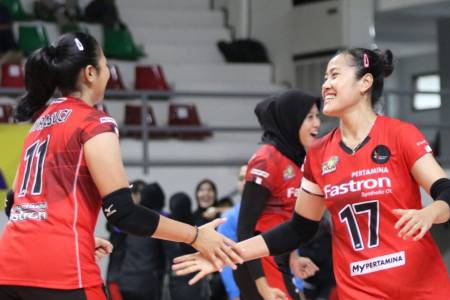 Jakarta Pertamina Fastron Kunci Status Juara Putaran I Proliga 2022 Kategori Putri