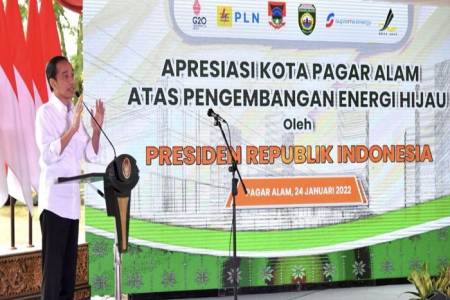 Presiden: Pagar Alam "Pioneer" Kota Nol Emisi