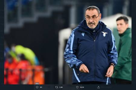 Geliat Transfer Musim Dingin Lazio Lesu, Maurizio Sarri Semprot Manajemen