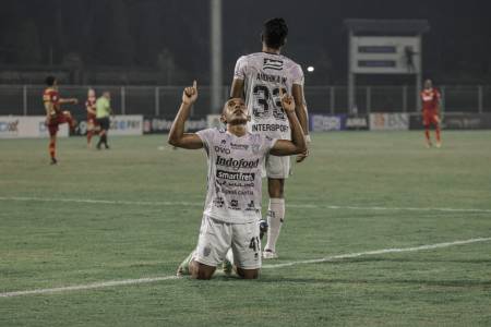 Ini Komentar Irfan Jaya seusai Cetak Gol Perdana Bersama Bali United