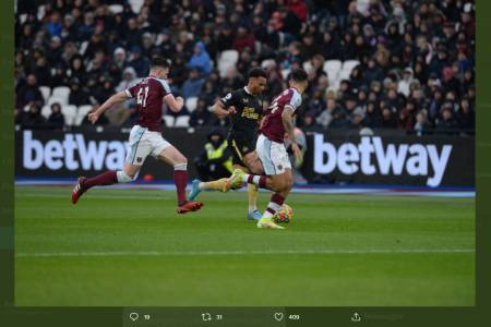 Newcastle United Gondol Satu Poin dari Kandang West Ham