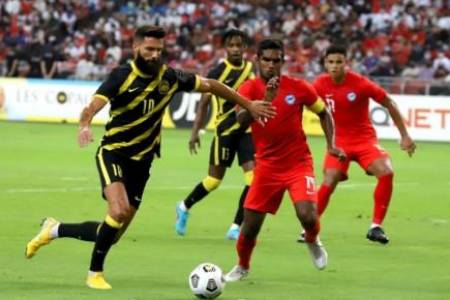 FIFA Matchday : Singapura Bungkam Malaysia 1-2