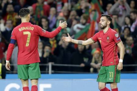 Menang 2-0 atas Makedonia Utara, Ronaldo Dkk Lolos ke Piala Dunia 2022!