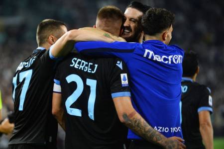 Liga Italia Semalam : Lazio Tahan Imbang Tuan Rumah Juventus 2-2