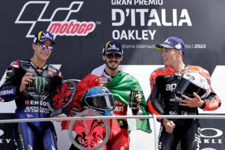 MotoGP Italia 2022 : Finis Diurutan Ketiga, Aleix Espargaro Ingin Sukses di Catalunya