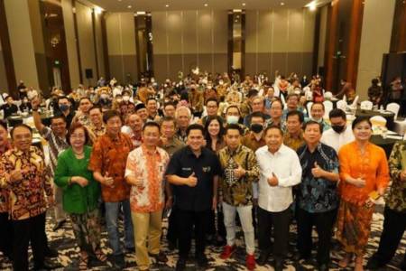 Erick Thohir Ajak Para Pengusaha Se-Jatim Membangun Ekosistem Terpadu dan Berdiri Sejajar dengan Asing