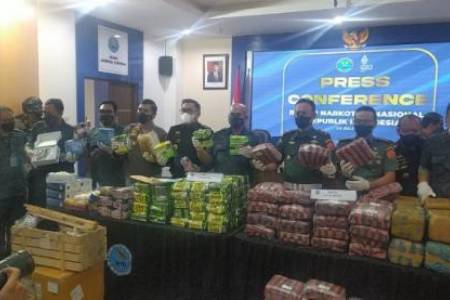 Terlibat Narkoba, 3 Oknum  TNI dan 1 Polisi Ditangkap BNN