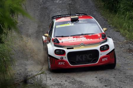 Sean Gelael Tercepat Saat Shakedown Reli Danau Toba