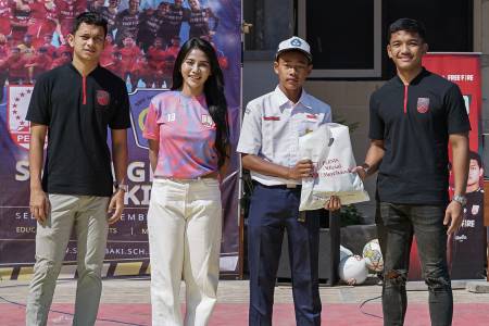 PERSIS Solo Hadirkan  Kembali PERSIS Goes To School bersama Free Fire