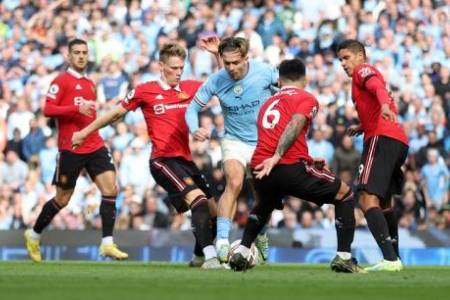 Liga Inggris 2022/2023: Manchester City Bantai Manchester United 6-3, Erling Haaland dan Phil Foden Cetak Hattrick