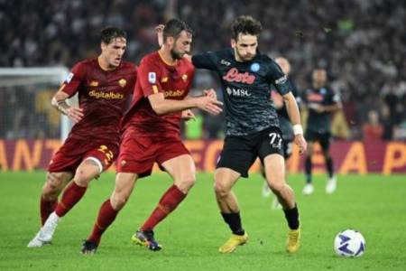 Liga Italia 2022/2023 Pekan ke 11 Semalam: Napoli Tundukan AS Roma 1-0 