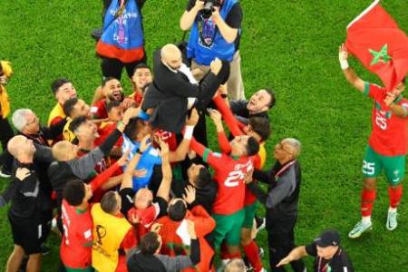 Torehkan Sejarah, Timnas Maroko ke Semifinal Usai Kalahkan Portugal 1-0
