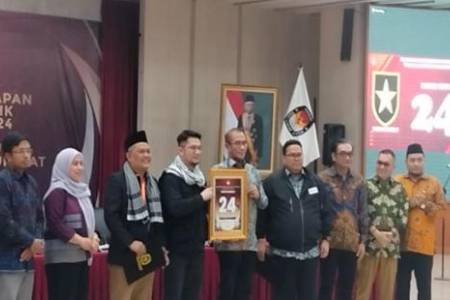 KPU RI Tetapkan Partai Ummat Lolos Pemilu dengan Nomor Urut 24