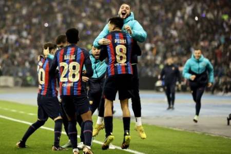 Final Piala Super Spanyol 2022/2023: Barcelona Hajar Telak Madrid 3-1