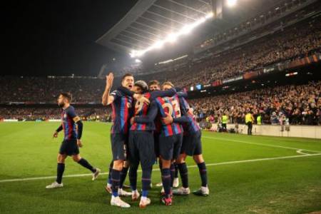 Barcelona vs Manchester United Sama Kuat 2-2 di Leg I  Playoff 16 Besar Liga Eropa 2022-2023