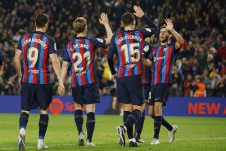 Liga Spanyol 2022/2023:  Barcelona Tekuk Cadiz  2-0