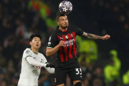 Liga Champions 2022/2023: Sukses Tahan Imbang Tottenham Hotspur 0-0, AC Milan Nyaman ke Perempatfinal