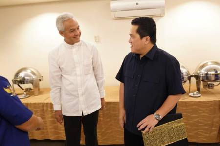 Soal Bakal Cawapres Ganjar Pranowo, Ini Kata  Erick Thohir!