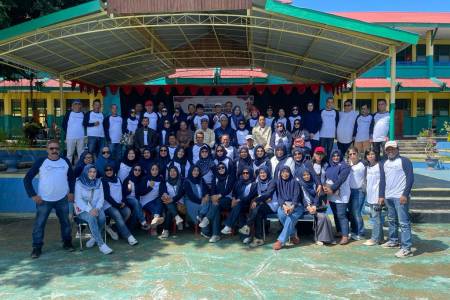 Alumni SMPN 1 BauBau Bantu Pembangunan Masjid