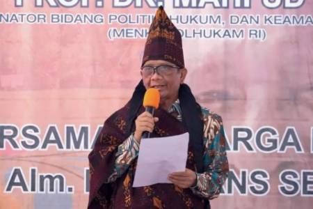 Menkopolhukam Mahfud MD: TPPO di NTT Sudah Darurat!