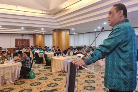 Buka Rapat Kerja Lazis ASFA, Komjen Pol (Purn) Syafruddin Kambo: Kita Fokus Satu Tujuan, Indonesia Emas 2045