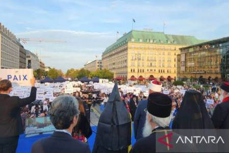 Berkumpul di Berlin, ParaTokoh Agama Dunia Minta Hentikan Perang!