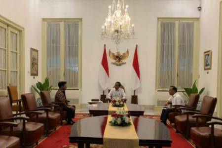 Di Istana Negara, Presiden Jokowi Temui Syahrul Yasin Limpo