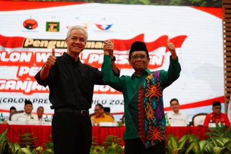 Resmi! PDI Perjuangan Umumkan Mahfud MD Cawapres 2024  Dampingi Ganjar Pranowo