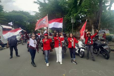 Nobar Debat Capres di Rumah Aspirasi TKRPP, 3nergy Ganjar-Mahfud Gelar Konvoi Simpatik