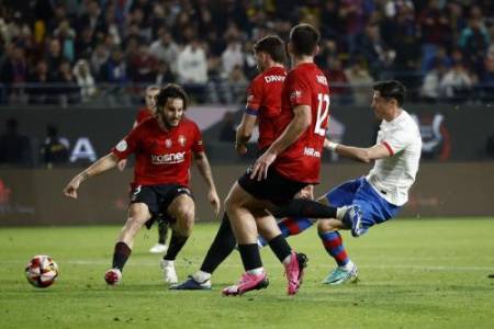 Tekuk Osasuna 0-2, Barcelona Tantang Real Madrid di Final Piala Super Spanyol