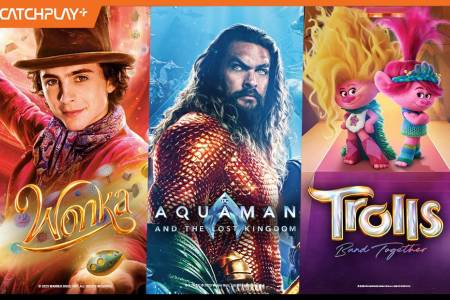 Cathplay+ Makin Seru dengan Film Terbaru Streaming Pertama Kali dari Wonka, Aquaman, The Lost Kingdom hingga  Trolls Band Together 