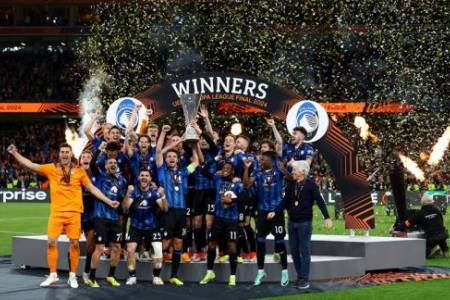 Menang Telak 3-0 atas Bayer Leverkusen, Atalanta Juara Liga Eropa  2023/2024