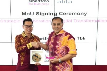 Kolaborasi Smartfren for Business dan Alita, Lengkapi Portfolio IoT untuk Transformasi Digital Indonesia