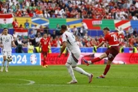 EURO 2024: Timnas Swiss Sukses Bungkam Timnas Hungaria 3-1