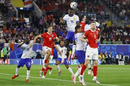 EURO 2024: Timnas Prancis Menang Tipis 1-0 atas Timnas Austria