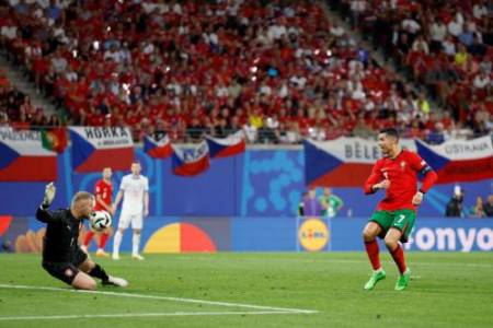 EURO 2024: Timnas Portugal Taklukkan Timnas Republik Ceko 2-1
