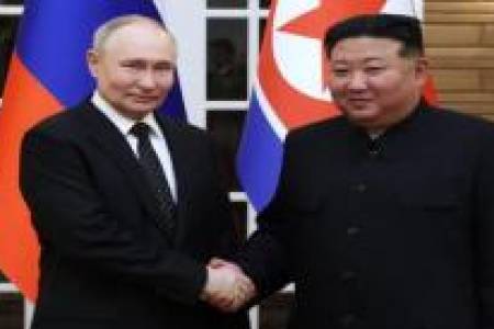 Putin dan Kim Jong Un Jalin Kerjasama, Janji Saling Membantu Melawan Agresi
