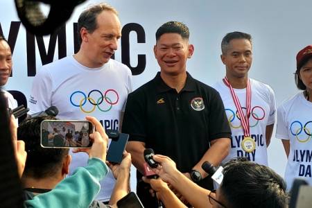 NOC dan Kedutaan Besar Prancis Gelar Olimpic Day 2024 di Senayan, Raja Sapta Oktohari: Kerjasama ini untuk Indonesia!