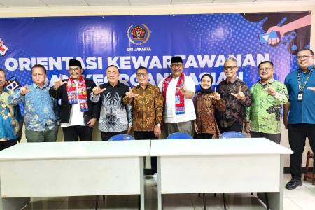 Pengurus PWI Jaya Lakukan Silahturahmi dengan Direksi Bank DKI