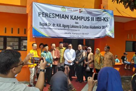 Anggota Wantimpres Resmikan Kampus-II IBI K-57 Di Grogol Petamburan Jakarta Barat