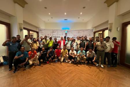 PP Pesti Gelar Pelatihan Wasit dan Pelatih Soft Tennis Tingkat Nasional