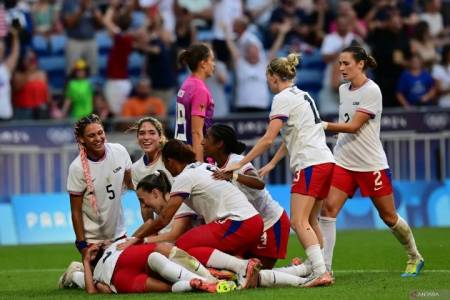 Kalahkan Jerman 0-1, Amerika Serikat ke Partai Final Sepakbola Olimpiade Paris 2024